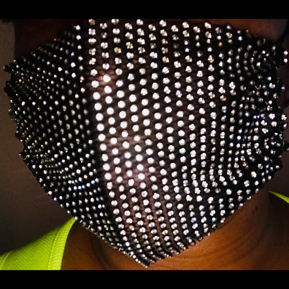 Rhinestone Masks - Picture 2 of 2